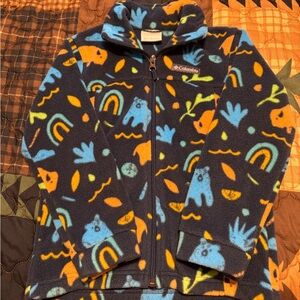 Columbia Kids' Fleece Jacket with Outdoors Print